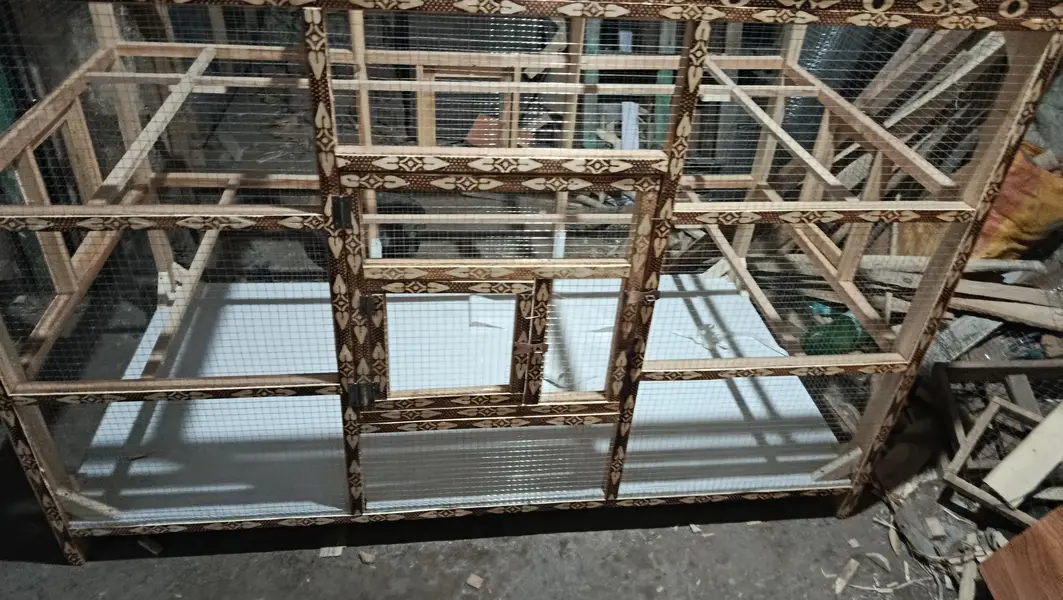 Wooden cage for your pets