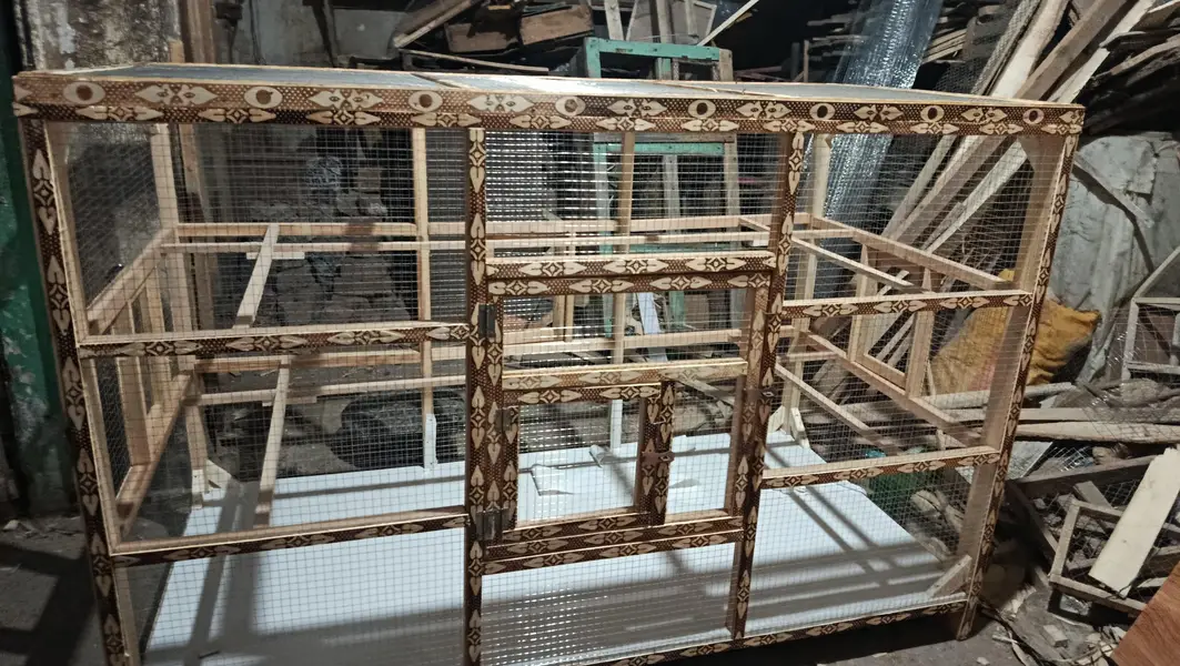 Wooden cage for your pets — photo 4