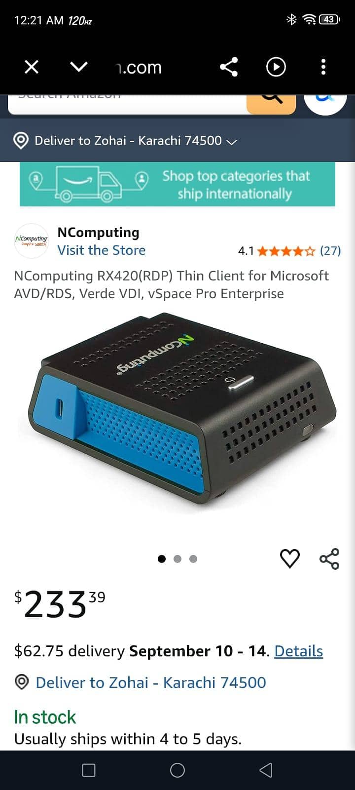 NComputing RX420 Network Virtual Terminal 3