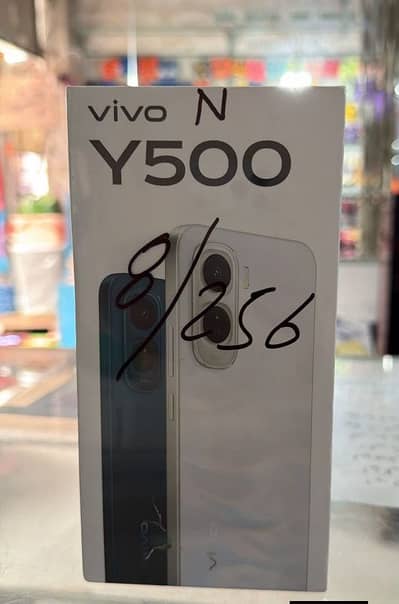 Vivo Y500 5G 8 GB 128GB 256 GB official PTA approve