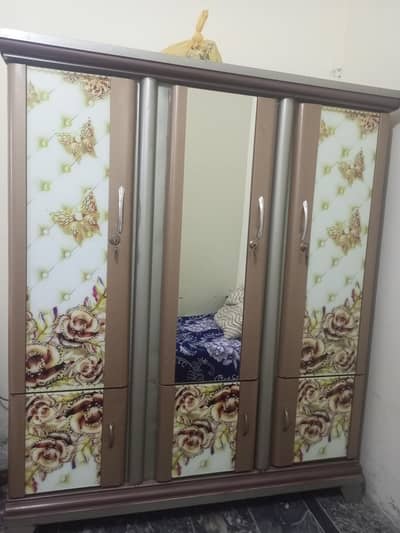Three door safe almari