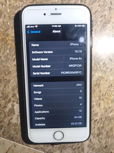 Apple iPhone 6S factory unlocked 64 Gb sim working