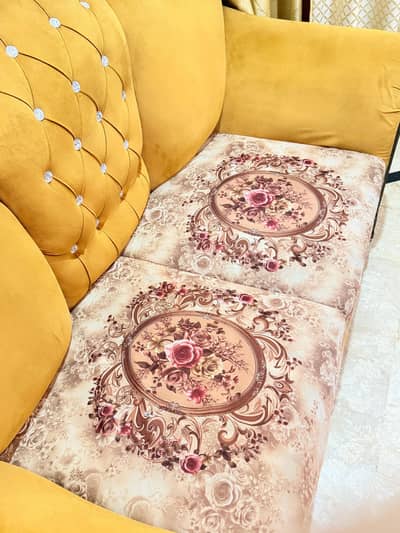Sofa Set — 3 Seater + 2 Seater + 1 Seater