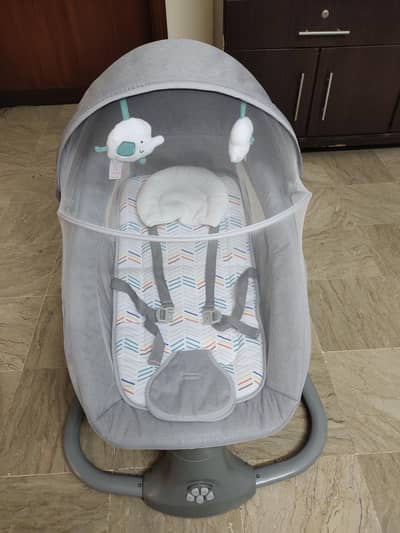 Mastela-3-in-1 functional baby bassinet grey