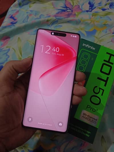 Infinix Hot 50 Pro Plus complete box read ad