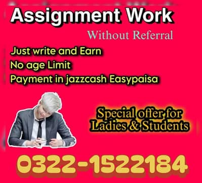 Part Time/Writing Work /Home Based Job.