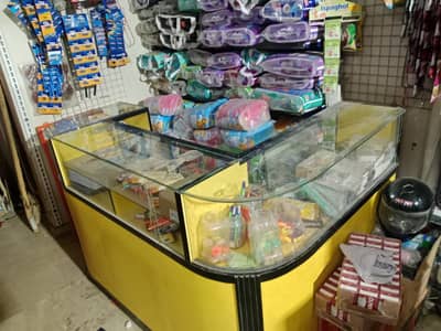 Mobile shop counter
