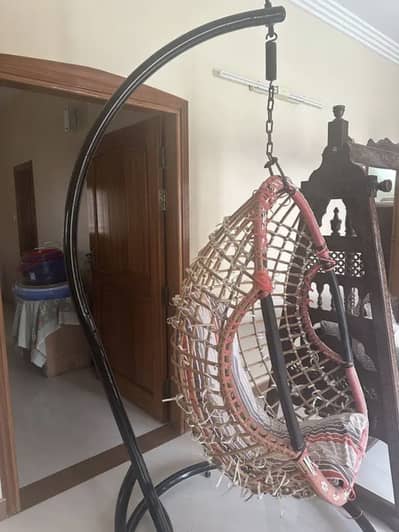 Hanging Swing Chair with Stand
