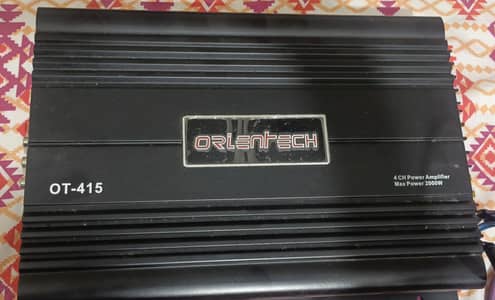  Orientech OT-415 4-Channel Power Amplifier – 2000W