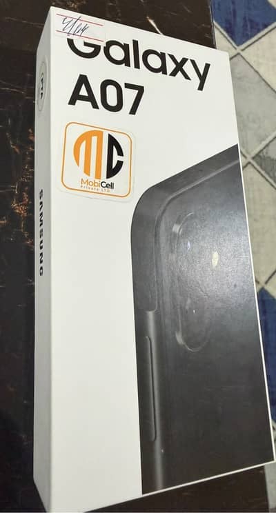 Samsung Mobile A07 5G 4/64 box unopened
