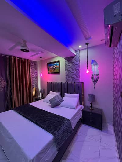 Bahria town Lahore one bedroom apartments short stay