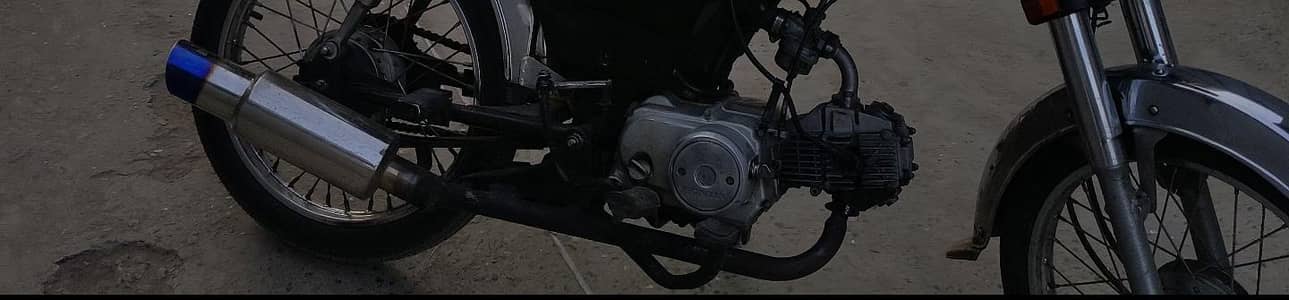 hks exaust with bend fire kit and handle alter filer