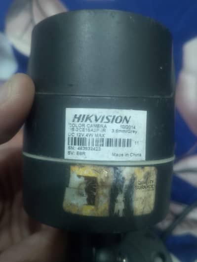 Hikvision camera