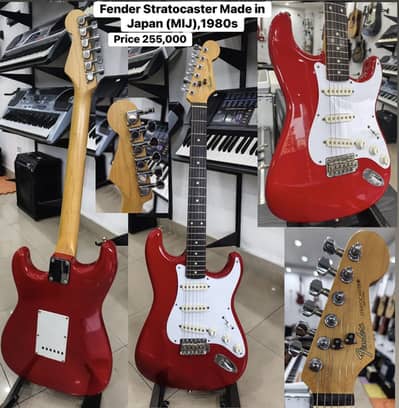 Fender Stratocaster Made in Japan (MIJ),1980s Electric Guitar /Piano/