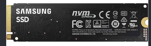 95% good condition samsung 1tb m. 2 nvme ssd