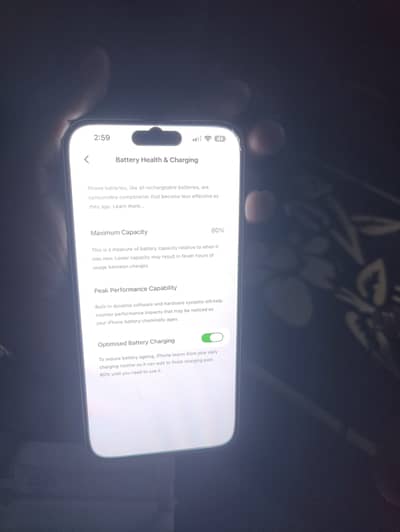 Apple iPhone 14 Pro Max factory unlock minor dot in panel