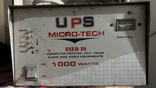 Ups with good health 1000 watt