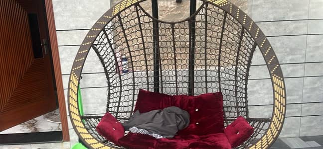 SWING 2 SEATER WITH CUSHIONS
