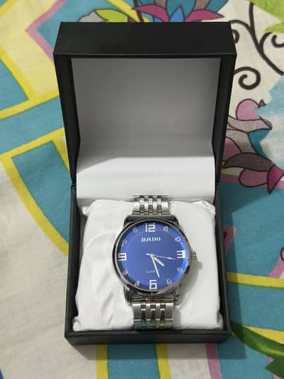 RADO Style Blue Dial Watch Luxury Quartz Men’s Watch