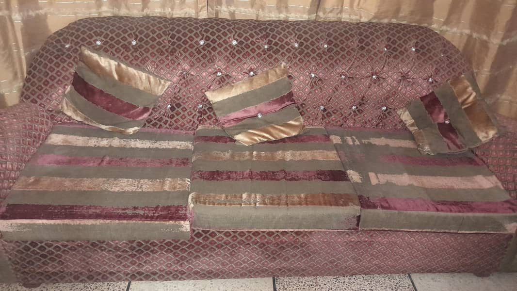 used sofa set 0