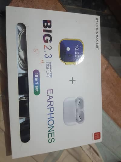 3 smart watches with box