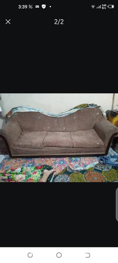sofa set 6 Seter good condition pure Wodan