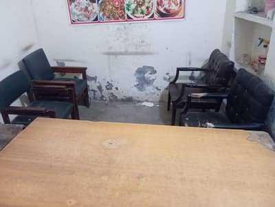 Wooden Table and Chairs