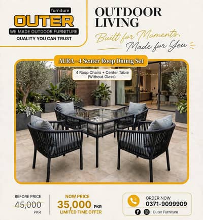 Outdoor Garden and Restaurants Furniture
