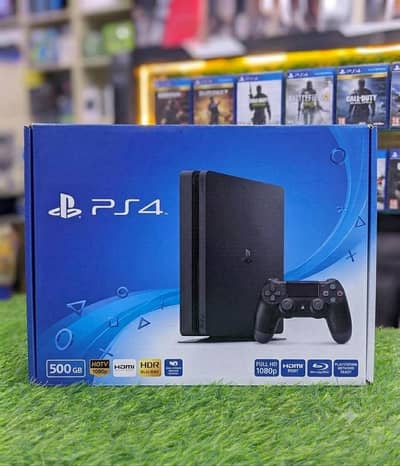 PS4 SLIM 500GB/1TB BOTH VARIANTS ARE AVAILABLE AT OUR