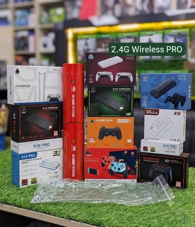 WE DEAL IN BOTH GAMING CONSOLES, STICKS AND ACCESSORIES