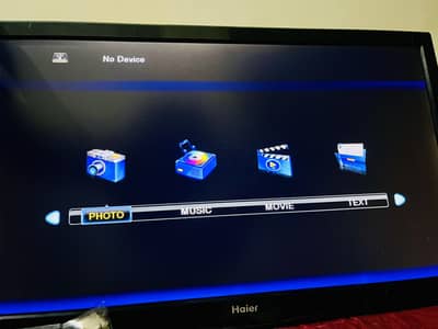 Haier LED TV sctrathless screen all okay for sale
