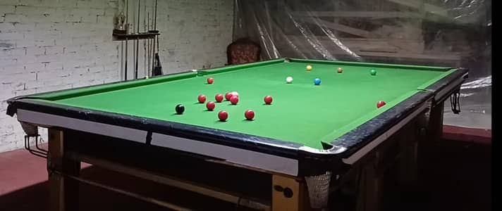 snooker table