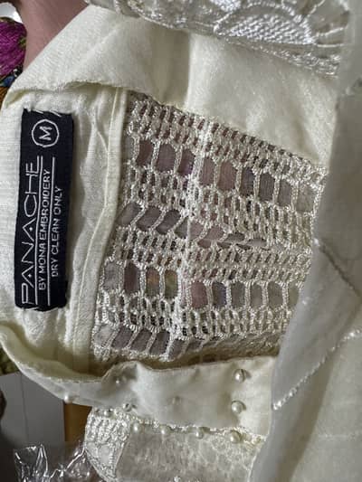White Embroidered 3-Piece Suit