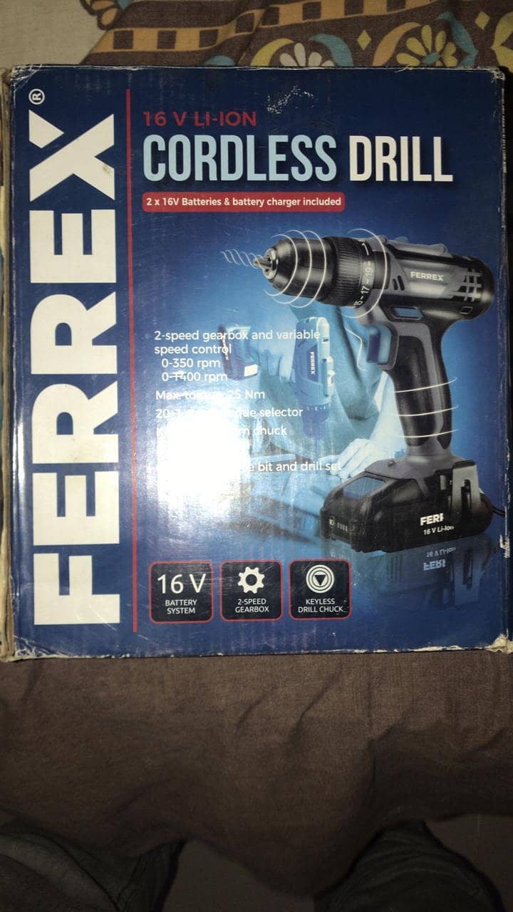 drill machine cordless 2