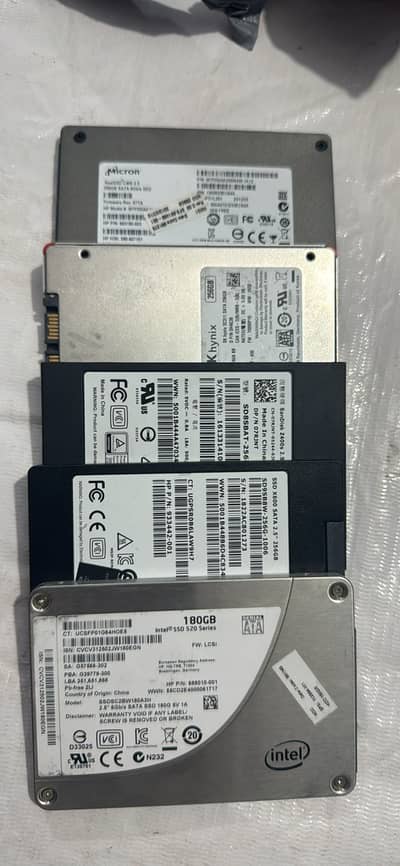 512gb & 256gb SSD
