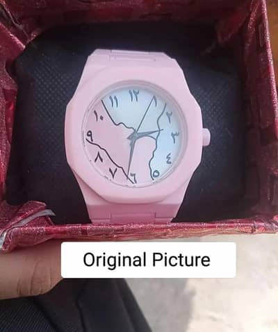 Pink Women's Carbon Fiber Watch ⌚