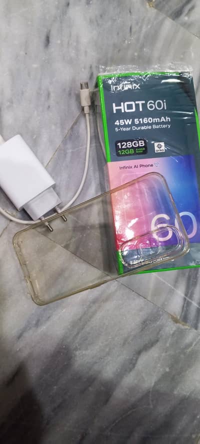 infinix hot 60i all accessries 6+6/128 Call or whatsapp for more 43000