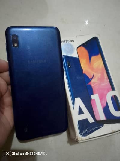 Samsung Mobile A10 2GB Ram 32GB Rom All accessories complete with Box.