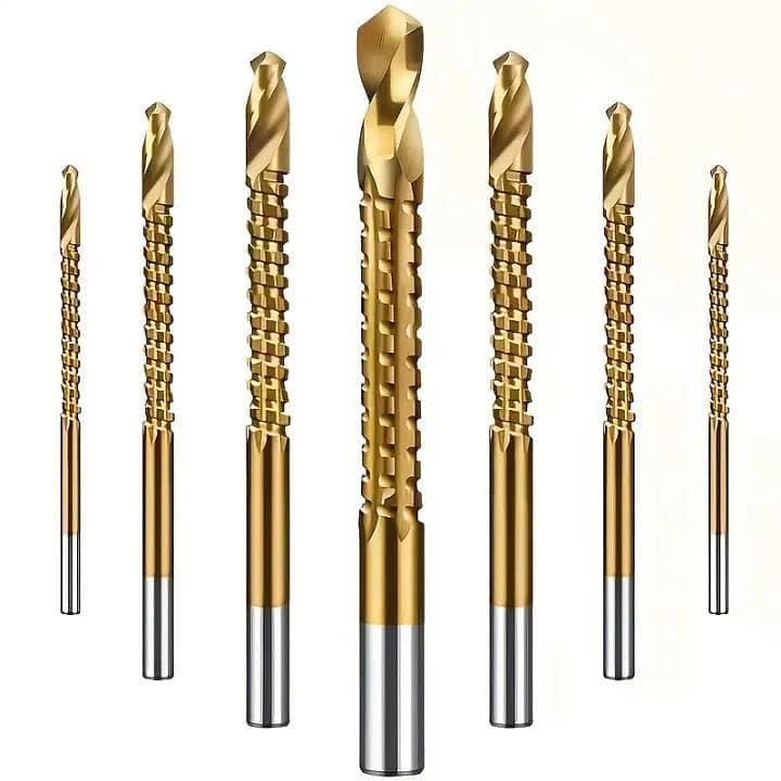 Titanium Drill Bits 6pcs Set 3