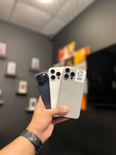 iPhone 15 Pro Max - 256GB - PTA Approved - 10/10 Phone 03190252896