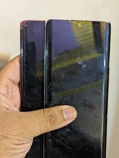 LG velvet 5g ring frame only panal dead