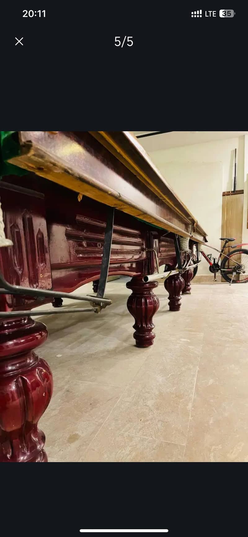 Full Size Snooker Table 5