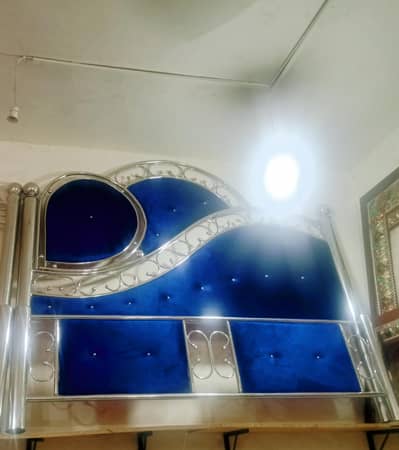 iron and steel material bed available