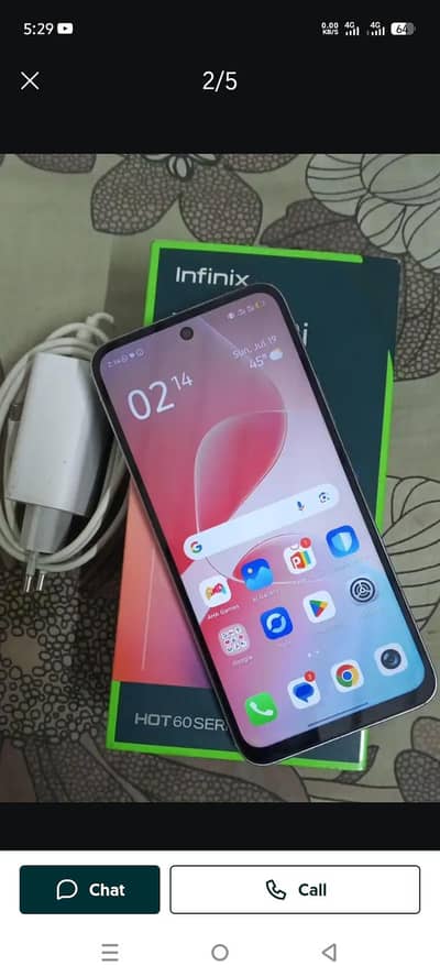 Infinix hot 60i 6+6gb 128gb hai condition 10 by 10 exchange possible
