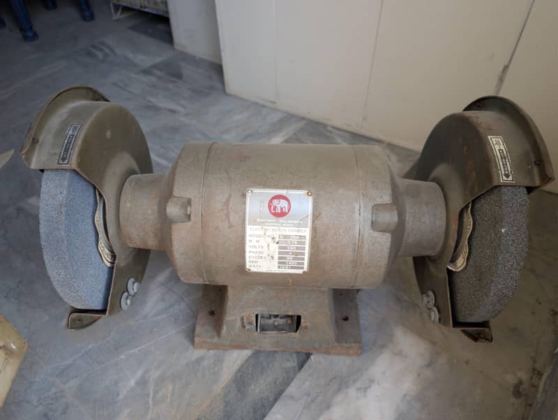 bench grinder machine heavy 0