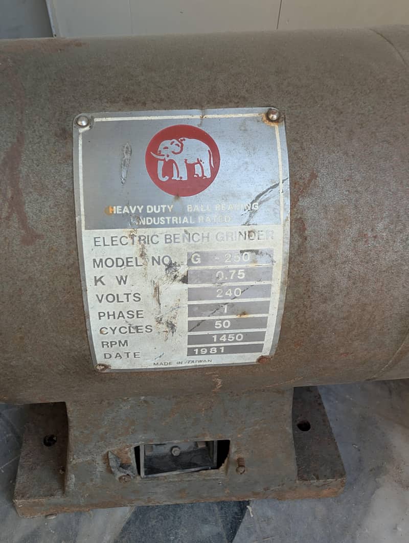bench grinder machine heavy 2