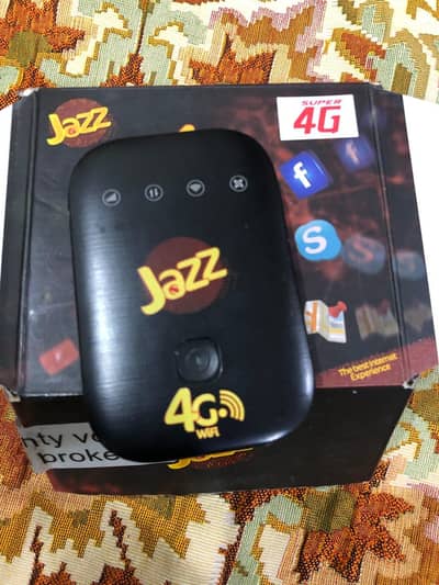 Jazz 4G WiFi Device / Portable 4G LTE Hotspot – PTA Approved