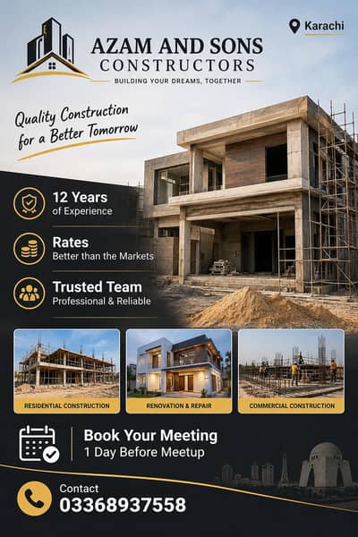 Construction service in Karachi