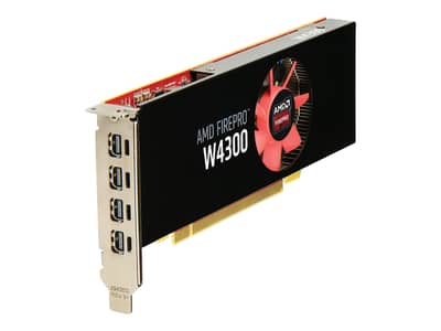 AMD Pro W4300 4GB DDR5 Gaming and Video Editing Graphics Card