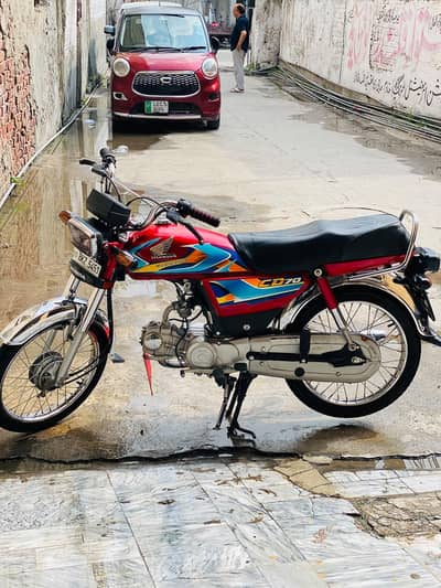 Honda Cd70 Red Color 25/26 model